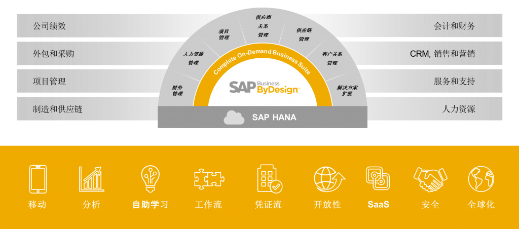 SAP BYD特定行業功能